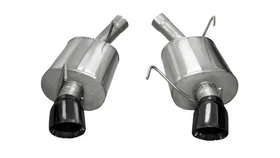 Corsa for 2005-2010 Ford Mustang Shelby GT500 5.4L V8 Black Sport Axle-Back Corsa for 2005-2010 Ford Mustang Shelby GT500 5.4L V8 Black Sport Axle-Back