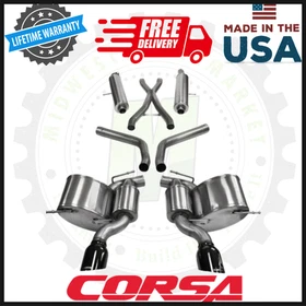 CORSA Sport Cat-Back Exhaust | Fits 2012–2021 Grand Cherokee SRT 6.4L CORSA Sport Cat-Back Exhaust | Fits 2012–2021 Grand Cherokee SRT 6.4L