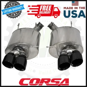 CORSA Sport Axle-Back Exhaust 3.0" | Fits 2013–2014 Ford Mustang GT500 CORSA Sport Axle-Back Exhaust 3.0" | Fits 2013–2014 Ford Mustang GT500