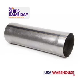 Howe H10031, One Exhaust Pipe 16In Long 5In Wide Steel Performance Racing Parts