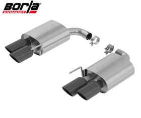 Borla S-Type Axle-Back Exhaust 4" Tips For 18-23 Ford Mustang GT 5.0L w/o valves