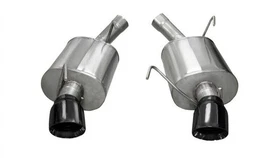 Corsa 14311BLK fits Ford 05-10 Mustang Shelby GT500 5.4L Black Axle-Back Exhaust