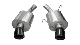 Corsa 05-10 Ford Mustang Shelby GT500 5.4L V8 Black Sport Axle-Back Exhaust 143 Corsa 05-10 Ford Mustang Shelby GT500 5.4L V8 Black Sport Axle-Back Exhaust 143