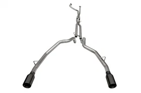 Corsa for 2021-2024 Dodge Ram TRX Crew Cab Baja Catback Exhaust Dual Rear Black Corsa for 2021-2024 Dodge Ram TRX Crew Cab Baja Catback Exhaust Dual Rear Black