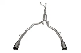Corsa 21190GNM fits Dodge 21-22 fits Ram TRX Crew Cab Baja Catback Exhaust Dual