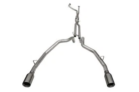 FOR 2021-2022 RAM TRX CORSA CATBACK EXHAUST SYSTEM MUFFLER DELETE GUNMETAL TIPS FOR 2021-2022 RAM TRX CORSA CATBACK EXHAUST SYSTEM MUFFLER DELETE GUNMETAL TIPS