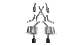 For 2011-2025 Dodge Durango R/T 5.7L V8 Corsa Sport Catback Exhaust Black Tips For 2011-2025 Dodge Durango R/T 5.7L V8 Corsa Sport Catback Exhaust Black Tips