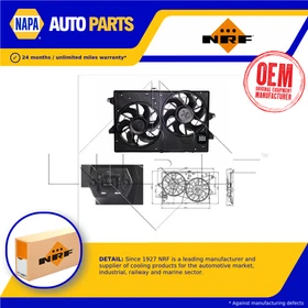 Radiator Fan fits FORD MONDEO 2.0D 00 to 07 Cooling NRF 1117753 1149132 1152920