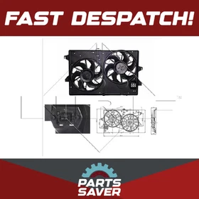 Radiator Fan fits FORD MONDEO Mk3 1.8 00 to 07 Cooling NRF 1117753 1149132 New