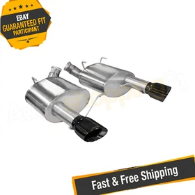 CORSA 14316BLK Sport Axle-Back Exhaust w/ Black Tips for Ford Mustang GT 5.0L V8 CORSA 14316BLK Sport Axle-Back Exhaust w/ Black Tips for Ford Mustang GT 5.0L V8