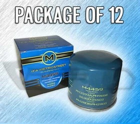 OIL FILTER M4459 FOR ACURA DODGE HONDA FORD - CASE OF 12 - OVER 2000 VEHICLES OIL FILTER M4459 FOR ACURA DODGE HONDA FORD - CASE OF 12 - OVER 2000 VEHICLES
