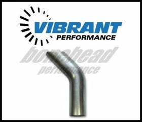 Vibrant Performance 13103 3.5" (89mm) O.D. 45 degree Mandrel Bend Vibrant Performance 13103 3.5" (89mm) O.D. 45 degree Mandrel Bend
