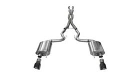 Corsa CatBack for 2015 Ford Mustang GT 5.0 3in Black Dual Tips (Sport) Corsa CatBack for 2015 Ford Mustang GT 5.0 3in Black Dual Tips (Sport)