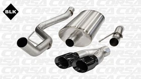 CORSA 2011-2014 FORD SVT RAPTOR F150 F-150 3" CATBACK EXHAUST SYSTEM BLACK TIPS CORSA 2011-2014 FORD SVT RAPTOR F150 F-150 3" CATBACK EXHAUST SYSTEM BLACK TIPS