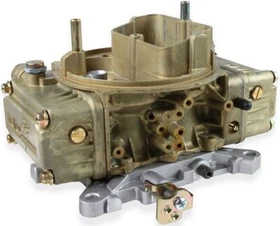 NEW HOLLEY UNIVERSAL CARBURETOR,4BBL,GOLD DICHROMATE,450 CFM,NO CHOKE,GAS,4160 NEW HOLLEY UNIVERSAL CARBURETOR,4BBL,GOLD DICHROMATE,450 CFM,NO CHOKE,GAS,4160