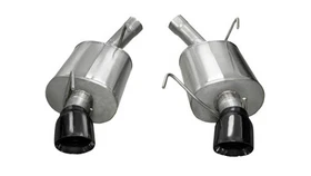 Fits Corsa 2005-2010 Ford Mustang Shelby GT500 5.4L V8 Black Sport Axle-Back