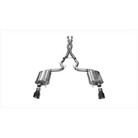 Corsa 14332BLK 2015 fits Ford Mustang GT 5.0 3in Cat Back Exhaust Dual Tips Corsa 14332BLK 2015 fits Ford Mustang GT 5.0 3in Cat Back Exhaust Dual Tips