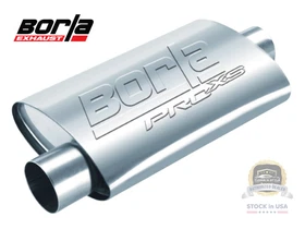 Borla Universal Performance 2-inch Inlet/Outlet Muffler with Reversible Design