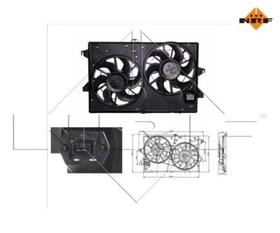 Fan, engine cooling NRF 47003 for Ford Mondeo III Turnier