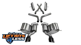 Corsa for 12-14 Jeep Grand Cherokee 6.4L V8 Black Sport Cat-Back Exhaust Corsa for 12-14 Jeep Grand Cherokee 6.4L V8 Black Sport Cat-Back Exhaust