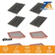 Air Cabin Filters (8 Total) Kit For Chrysler Pacifica Grand Caravan Voyager Air Cabin Filters (8 Total) Kit For Chrysler Pacifica Grand Caravan Voyager