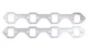REMFLEX Exhaust Header Gasket for Small Block Ford GT40 Heads 1.25x1.63 in Pair