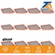 Engine Air Filter (12 Pack) For Chrysler Pacifica Grand Caravan Voyager Engine Air Filter (12 Pack) For Chrysler Pacifica Grand Caravan Voyager