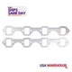 Remflex Exhaust Gaskets 3028, 2 Pack Graphite Exhaust Gaskets Sbf Square Port 1-