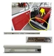 PAIR Set 2pcs Door Covers Scuff Step Sill Plates Aluminum VW T1 Bug Beetle Fusca