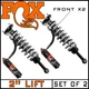FOX 2.5 Performance Elite 2" Front Coilover Shocks fit 2003-23 Toyota 4Runner/FJ