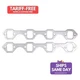 Remflex Exhaust Gaskets 3028, 2 Pack Graphite Exhaust Gaskets Sbf Square Port 1-