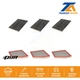 Air Cabin Filters (6 Total) Kit For Chrysler Pacifica Grand Caravan Voyager Air Cabin Filters (6 Total) Kit For Chrysler Pacifica Grand Caravan Voyager