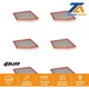 Engine Air Filter (6 Pack) For Chrysler Pacifica Grand Caravan Voyager Engine Air Filter (6 Pack) For Chrysler Pacifica Grand Caravan Voyager